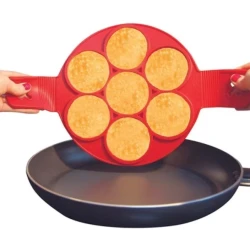 Set 2 Forme din silicon pentru clatite americane sau omlete