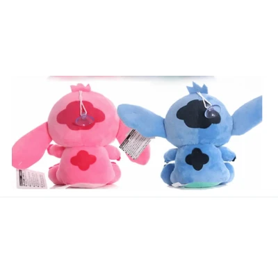 Set 2 Jucarii de Plus Stitch si Angel de 20 cm