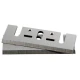 Set 2 lame rindea profesionale BOJING 82x29x3mm