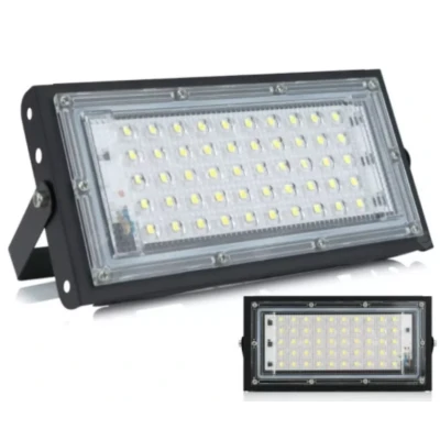Set 2 Lampa Lucru 220V 50W 50 LED SMD Proiector Dreptunghiular