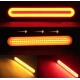 Set 2 Lampi 24 cm auto spate LED 12/24V stop frana semnal dinamic 24 cm