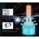 Set 2 Lampi LED C6 H7  temperatura 6500K putere 36W lumina alba 3800LM