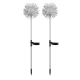 Set 2 Lampi solare LED decoratiune gradina SL137