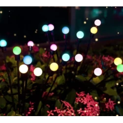 Set 2 lampi solare model LICURICI 6 Led multicolor