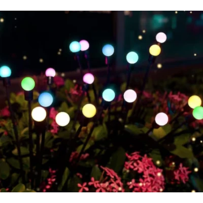 Set 2 lampi solare model LICURICI 6 Led multicolor