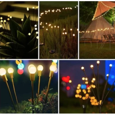 Set 2 lampi solare model LICURICI 6 Led multicolor