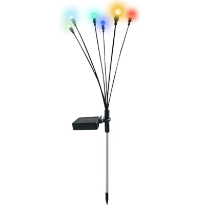 Set 2 lampi solare model LICURICI 6 Led multicolor