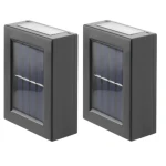Set 2 lampi solare pentru perete exterior YD-3
