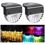Set 2 lampi solare pentru trepte 10 lumeni