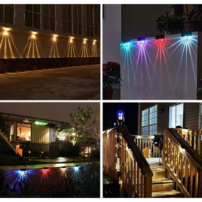 Set 2 lampi solare pentru trepte 10 lumeni