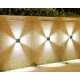 Set 2 lampi solare YD2309 de perete cu 12 LED