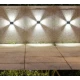 Set 2 lampi solare YD2309 de perete cu 12 LED