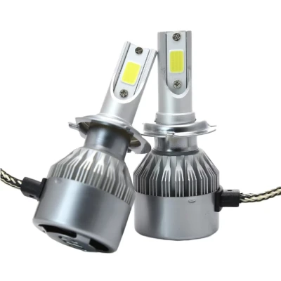 Set 2 LED-uri Auto C6- H7 putere 36W 3800 Lumeni temperatura 6500K