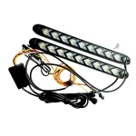 Set 2 Lumini LED pentru semnalizare cu sageti schimbare de culoare