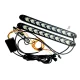 Set 2 Lumini LED pentru semnalizare cu sageti schimbare de culoare