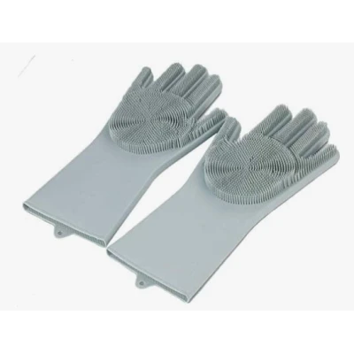 Set 2 manusi profesionale din silicon pentru spatal vase