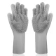 Set 2 manusi profesionale din silicon pentru spatal vase
