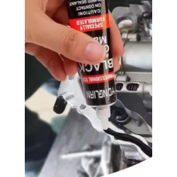 Set 2 Mastic silicon negru pentru garnituri