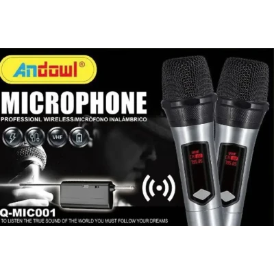 Set 2 microfoane wireless Andowl Q MIC001