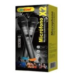 Set 2 microfoane wireless profesionale Andowl x2 Q MIC635