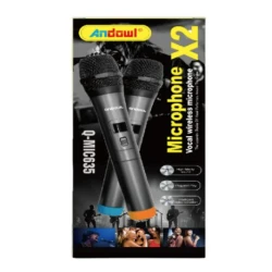 Set 2 microfoane wireless profesionale Andowl x2 Q MIC635