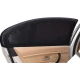 Set 2 Parasolar auto elastic din plasa negru