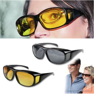 Set 2 Perechi Ochelari pentru Condus zi/noapte  HD VISION  Unisex