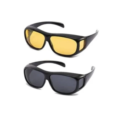 Set 2 Perechi Ochelari pentru Condus zi/noapte  HD VISION  Unisex