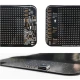 Set 2 piese Ecran Publicitar Flexibil 60×12 cm cu USB Ochi de diavol BT Ecran Colorat pentru Fereastra si Usa.