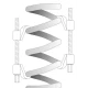 Set 2 Prese pentru demontare arcuri suspensie auto lungime 380mm