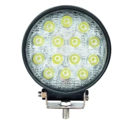 Set 2 Proiectoare LED TP-1642 auto offroad 42W 12V-24V 3520 lumeni ROTUNDE