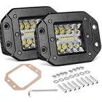 Set 2 Proiector auto 48W 4/6/4 LED 3 randuri 12/24v