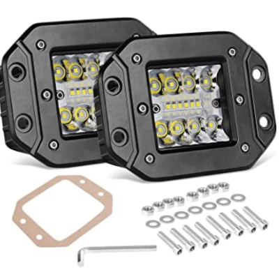 Set 2 Proiector auto 48W 4/6/4 LED 3 randuri 12/24v
