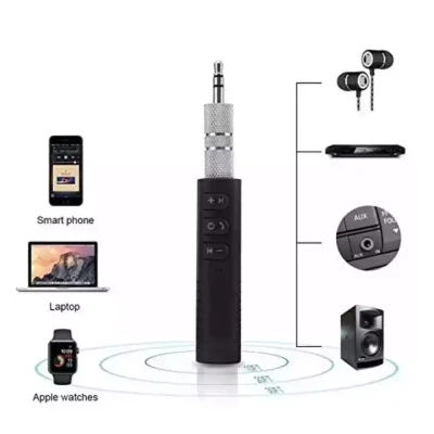 Set 2 Receptor Audio Bluetooth Cu Jack  Microfon Incorporat LV-B09