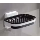 Set 2 Suporti de perete pentru sapun cu fixare prin lipire