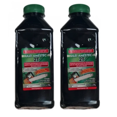 Set 2 Ulei amestec 2T VERDE 0,5l (B40)