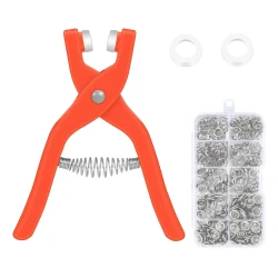 Set 2 X Cleste Pentru Capsat cu Capse Incluse Portocaliu