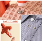 Set 2 X Cleste Pentru Capsat cu Capse Incluse Portocaliu
