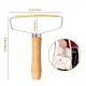 Set 2 x Perie pentru scame si parul de animale, maner de lemn