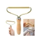 Set 2 x Perie pentru scame si parul de animale, maner de lemn