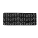 Set 2 x Protectie aragaz pentru gatit antistropire model Cactus Negru