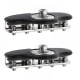 Set 2 x Suport Capota FICSI pentru fixare LED BAR / proiectoare capota universal dreptunghiular