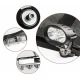 Set 2 x Suport Capota FICSI pentru fixare LED BAR / proiectoare capota universal dreptunghiular
