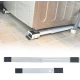 Set 2 x Suport mobil extensibil cu roti pentru mutare electrocasnice