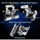 Set 2 X Suporti Capota Regalbili 360 Led Bar / Proiectoare OFFROAD Universali