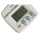 Set 2 x Timer digital bucatarie cu afisaj mare ALB HX101