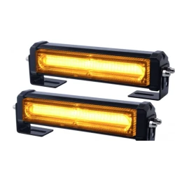 Set 2X Rampa avertizare galbena 3 LED COB