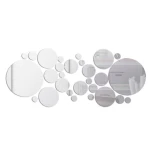 Set 30 Oglinzi decorative din Sticla Acrilica pentru design interior model rotund