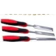 Set 3 dalti sculptura lemn