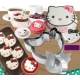 Set 3 forme pentru tort model Hello Kitty